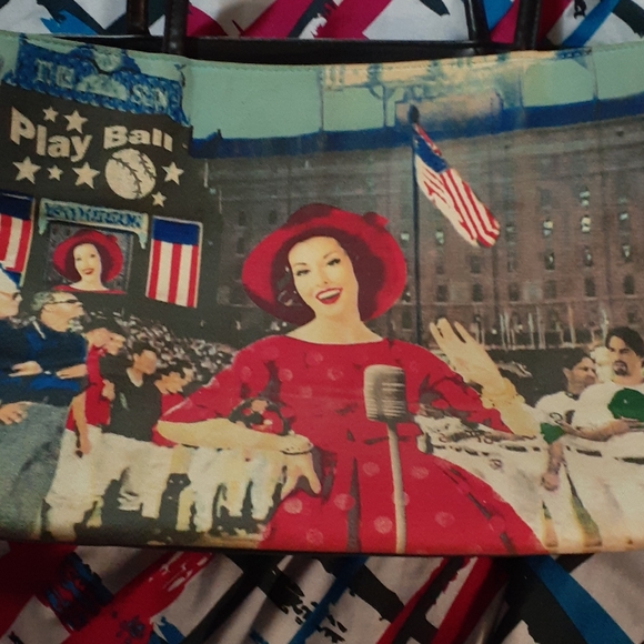 Preston & York Rock a Billy 50s Shoulder Bag - Picture 3 of 7